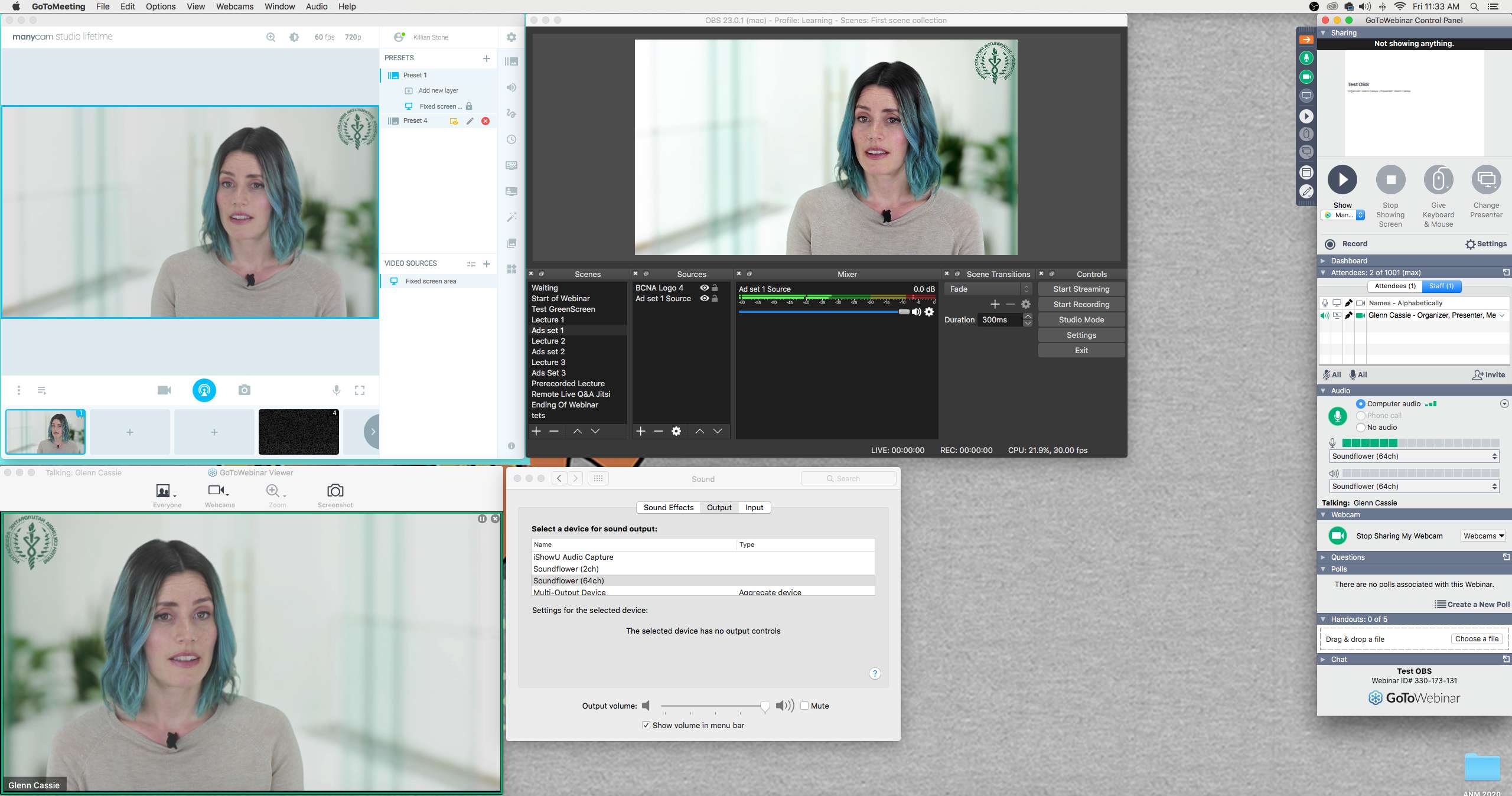 Livestreaming Setup