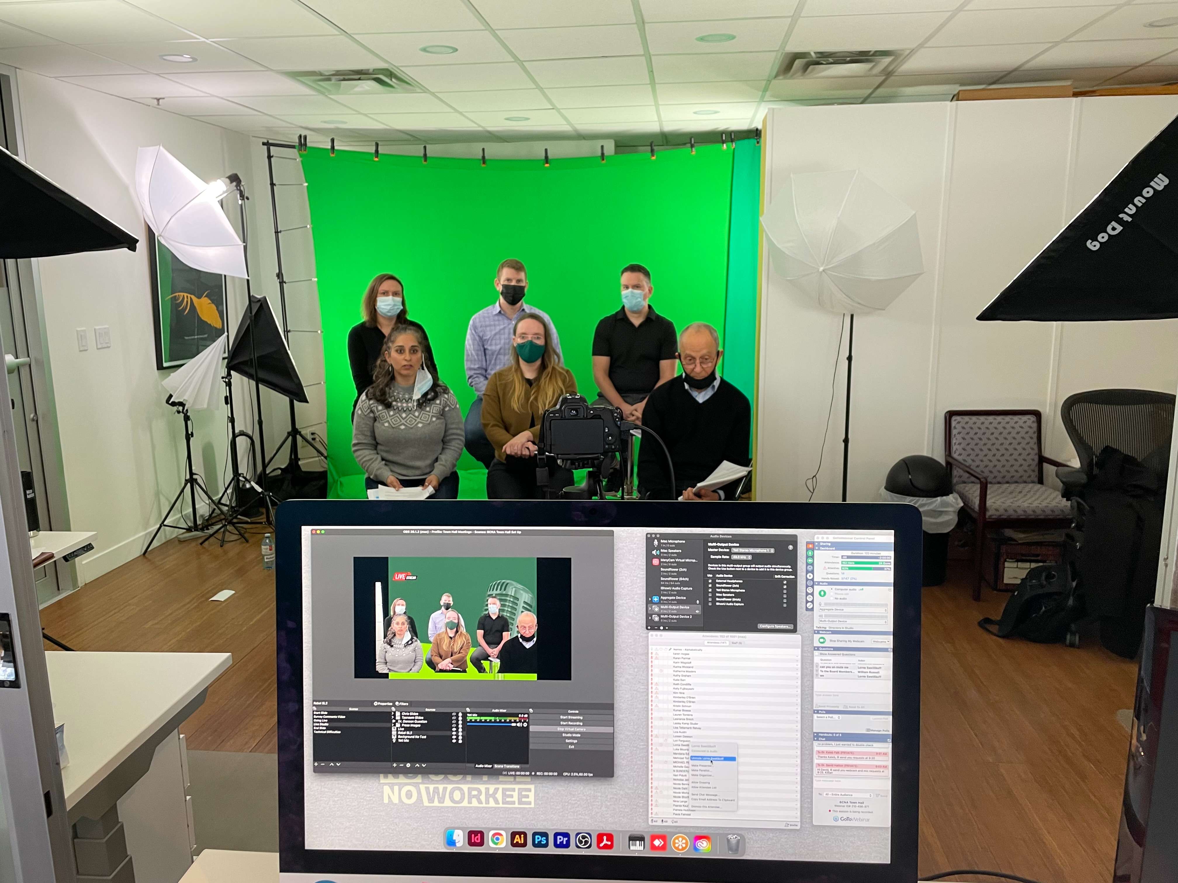 Greenscreen Livestreams